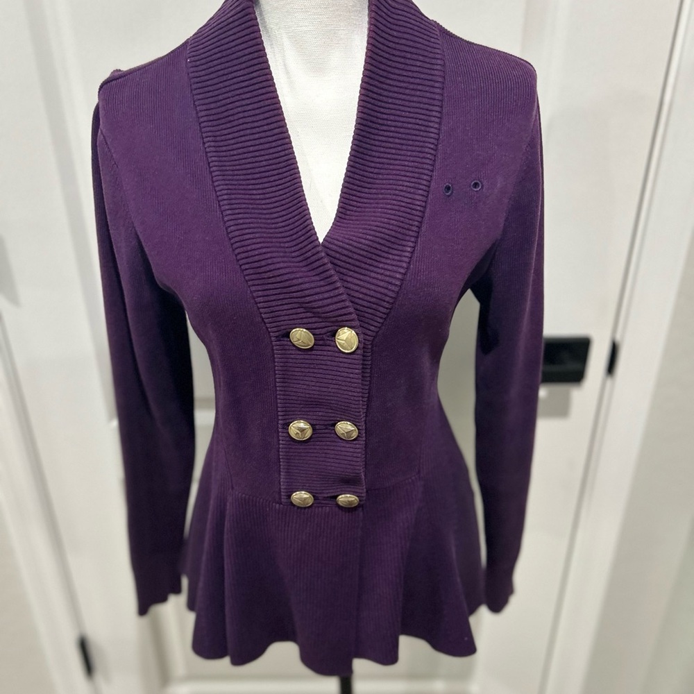 Delta Airlines uniform passport plum Zac Posen.   Discontinued item.